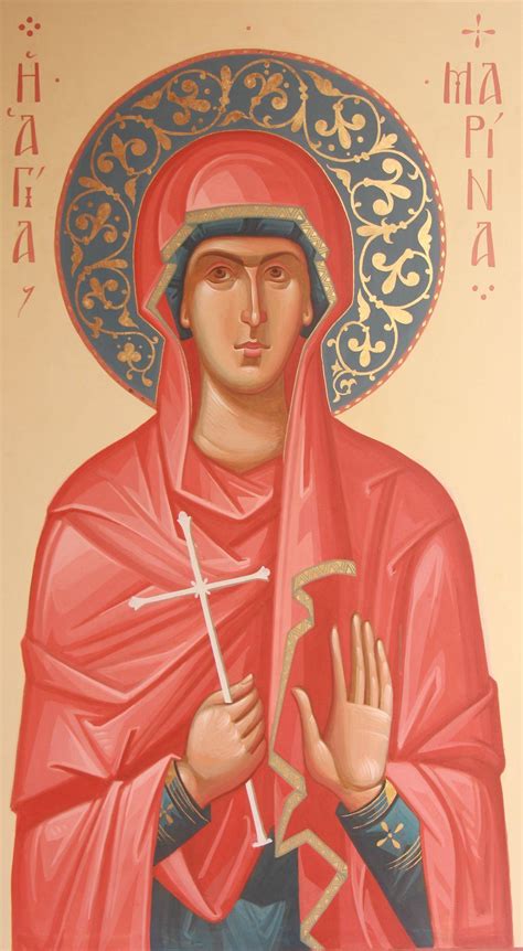 Αγία Μαρίνα / Saint Marina | Icone ortodosse, Icone