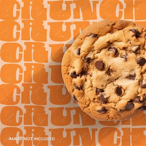 premium psd psd post cookies instagram post template