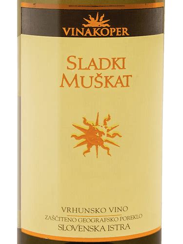 Vinakoper Sladki Muškat | Vivino Deutschland