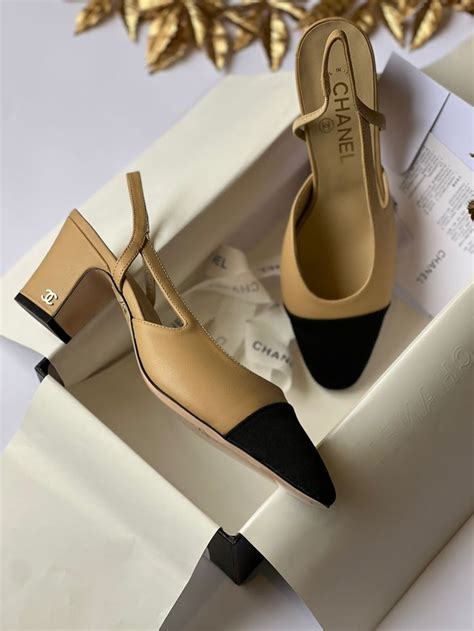 Pin by Sara Hamodi on Women Shoes 👠 | Chanel slingback, Heels, Dress ...
