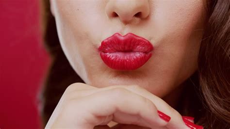 lip kissing stock  footage  video clips getty images