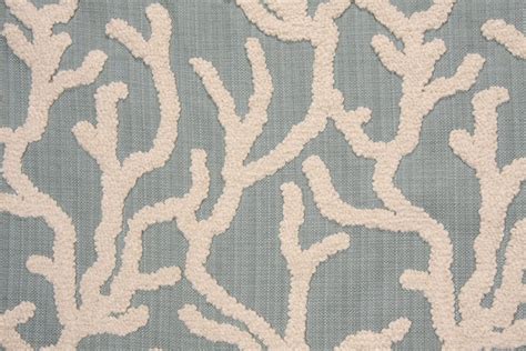 Mill Creek Pulau Looped Crewel Upholstery Fabric in Sea