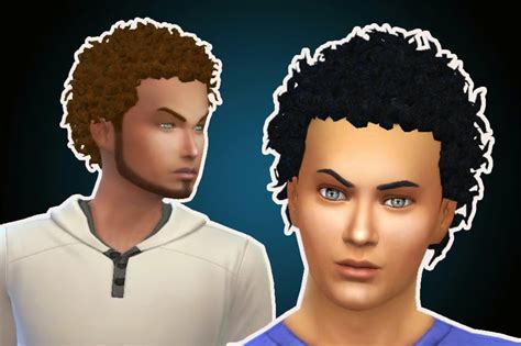 Curly male hair sims 4 - fanspole