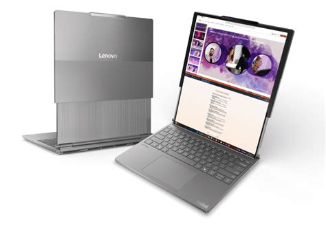Это первый в мире ноутбук со скручивающимся экраном. Lenovo готовит к ...