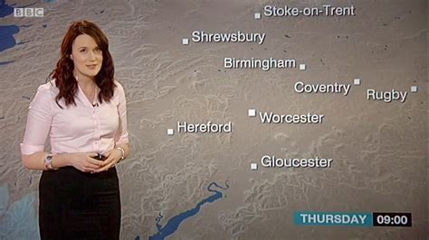 UK Regional News Caps: Rebecca Wood - BBC Midlands Today Weather