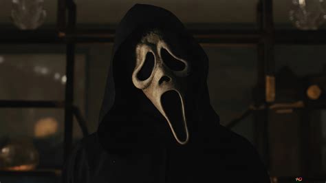 Ghostface from Scream 6 movie 4K wallpaper download