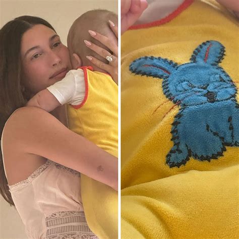 Hailey Bieber Shared a Close-Up of Baby Jack on His First Easter