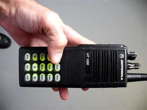 motorola ht video demo  youtube