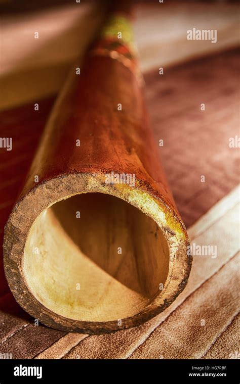 Didgeridoo - traditional aboriginal instrument Stock Photo - Alamy