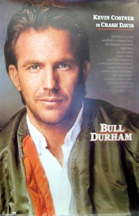 Bull Durham 23x35 Movie Poster 1988 Kevin Costner | Etsy