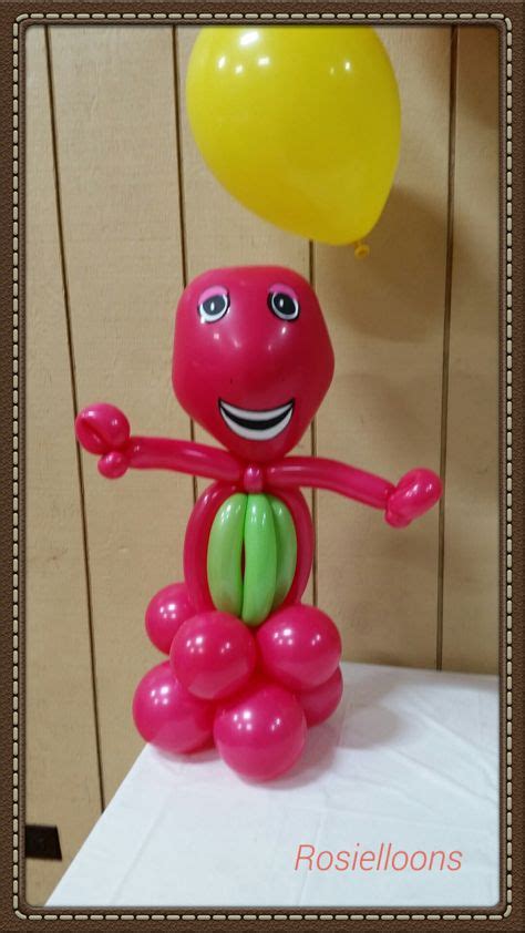 7 Barney Birthday Party Balloons ideas | barney birthday party, barney birthday, birthday party ...