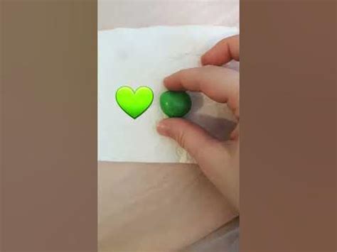 солёный эмэмдэмс в виде сердечка. - YouTube