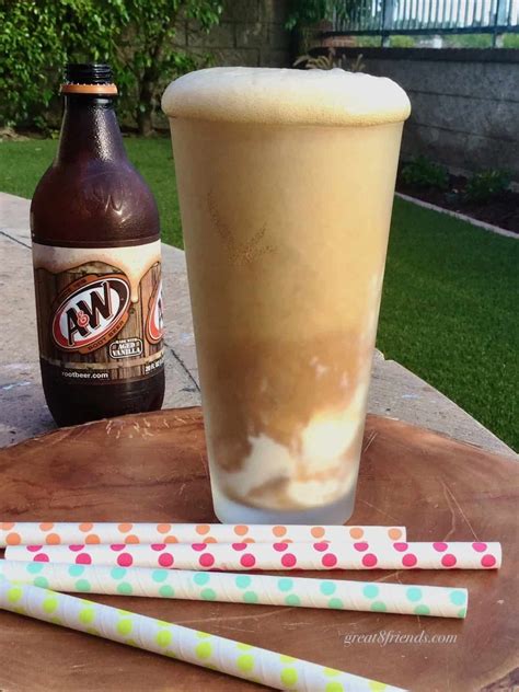 frosty frothy root beer float recipe great  friends