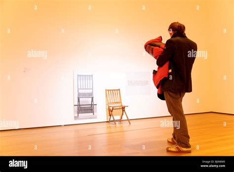 One and three chairs joseph kosuth hi-res stock photography and images ...