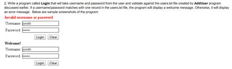 solved  write  program called adduser   accept  cheggcom
