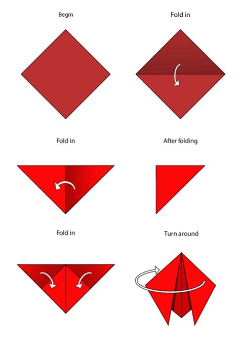 Simple Origami Printable Instructions - Infoupdate.org