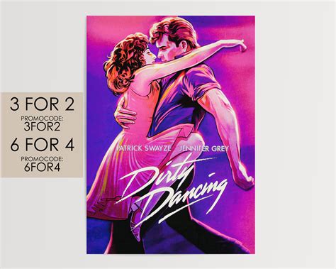 Dirty Dancing 1987 Poster Movie Poster Art Film Print Gift - Etsy UK