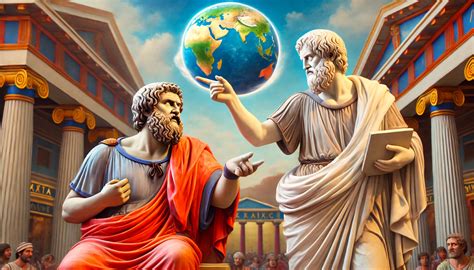 Aristoteles X Platao - Diferenças Filosóficas entre Platão e Aristóteles: Um Olhar Comparativo ...