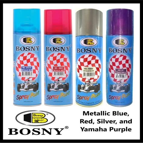 Bosny Metallic Blue Red Silver, Yamaha Purple | Shopee Philippines