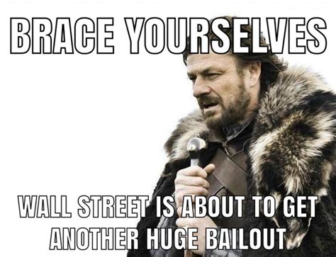 With the news of a big economic downturn looming - Meme Guy