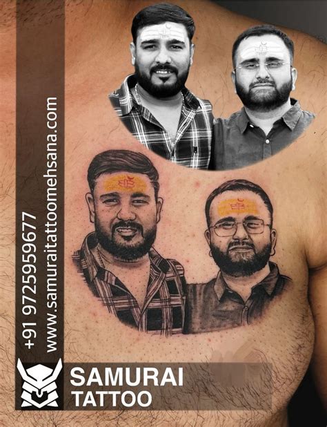 Portrait tattoo |Portrait tattoo for mom dad |tattoo for mom and dad ...