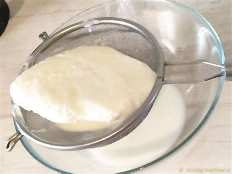 Творожный сыр из замороженного кефира своими руками