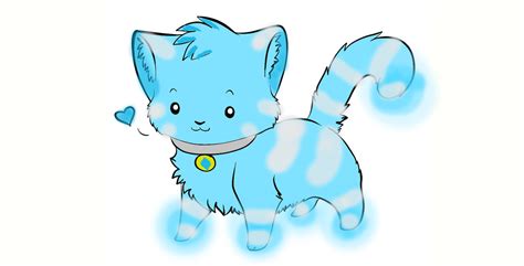 Snow Kitten Adoptable [OPEN] by CrystalDeviant on DeviantArt
