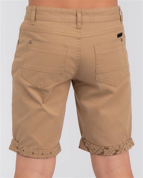 Lucid Boys' Adorn Walk Shorts In Sand | City Beach Australia