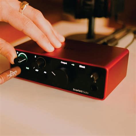 Focusrite Scarlett Solo 4th Generation Price in Pakistan | Shopmax.pk