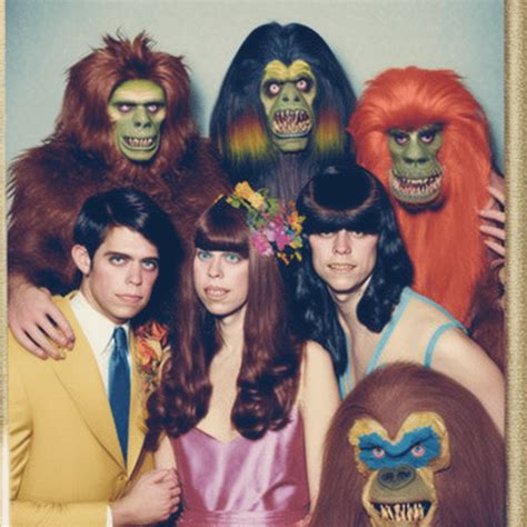 Monster Prom Photos : r/midjourney