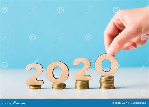 Financial Budget Planning for 2020 New Year with Growth Stock Image ...