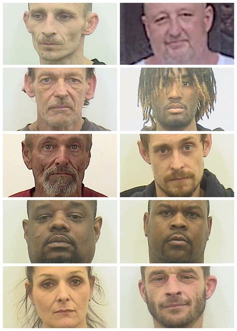 Ten arrests made Tuesday as part of criminal narcotics enforcement