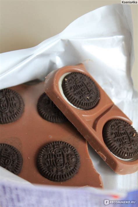 Молочный шоколад Milka С круглым печеньем "ОРЕО" с начинкой со вкусом ...
