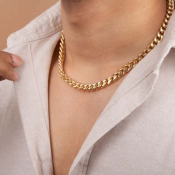 gold chain styles  men