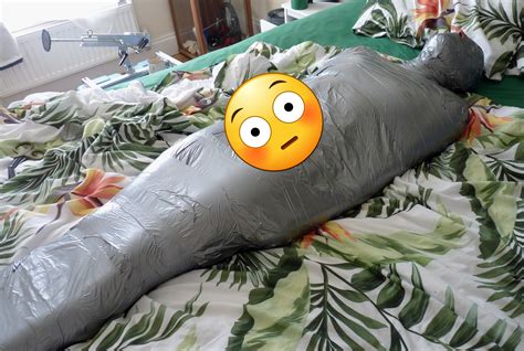 Mummified in duct tape by Rodse on DeviantArt