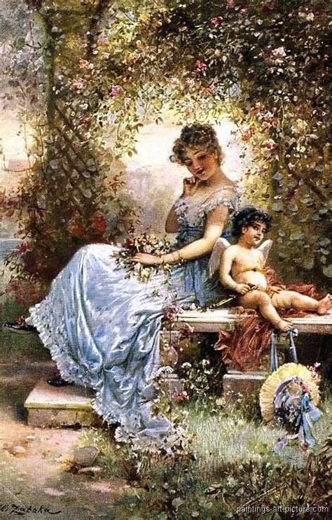 96 best images about Hans Zatzka on Pinterest | Antigua, The messenger ...