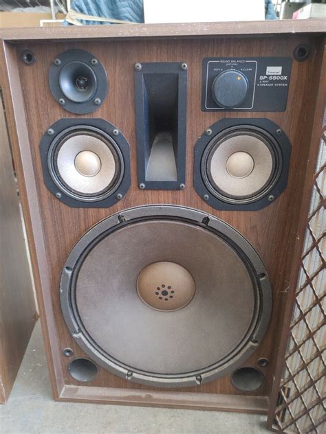 SANSUI SP-5500X speaker - 2 x PAIR - – ineedths