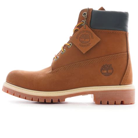 timberland premium   waterproof boot orange    prm boot