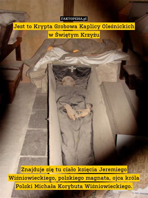 Jest to Krypta Grobowa Kaplicy