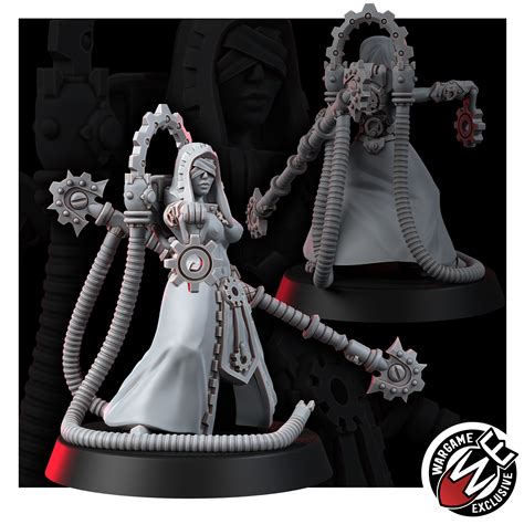 Archivo 3D ADEPTOS MECANICOS ELECTROMANCERS (PIN-UP) 🎲 ・Modelo de