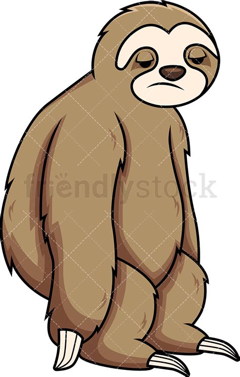 Cute Sloth Drawing at PaintingValley.com | Explore collection of Cute ...