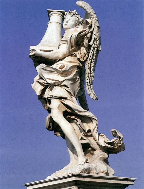 Angel with the Column by BERNINI, Gian Lorenzo