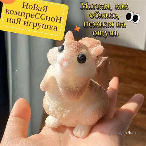Сквиш антистресс таба лапка игрушка большая белка купить на OZON по ...