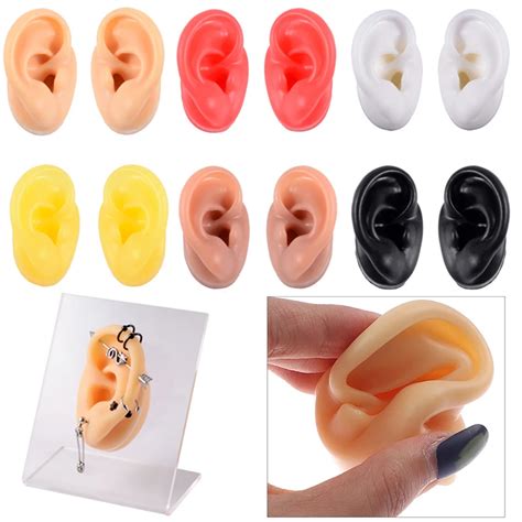 Модель уха из силикона Tajam | AliExpress