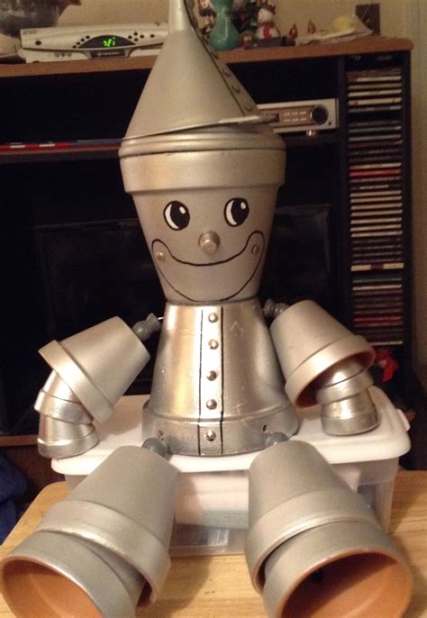 by Becca McIlwain on Flower pot figurenes | Clay pot crafts ...