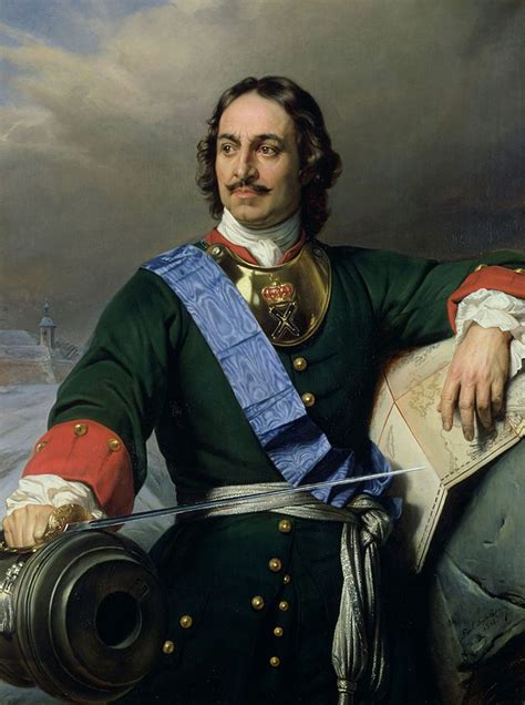 Pedro I da Rússia – Wikipédia, a enciclopédia livre | Peter the great ...