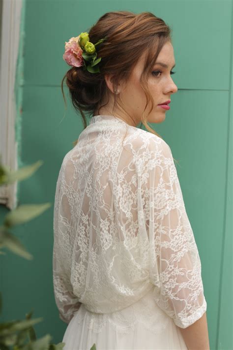 Bridal Shawl Lace Shawl Wedding Shawl Wedding Bolero for Women White