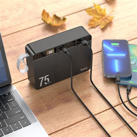Купить HOCO J94 22.5W Power bank 75000 mAh Повербанк в ДНР по выгодной ...