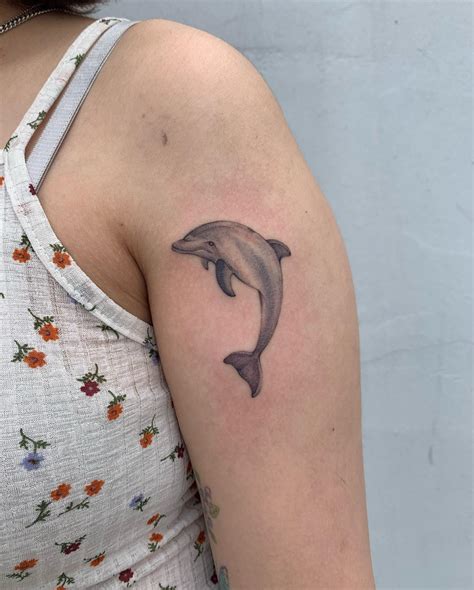 Dolphin Tattoo Ideas Celebrating the Grace of the Ocean