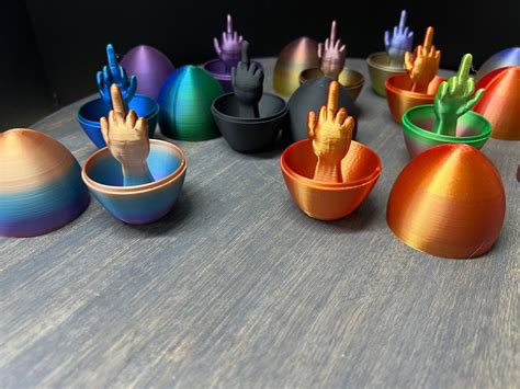 Surprise Middle Finger Egg Gag Gift